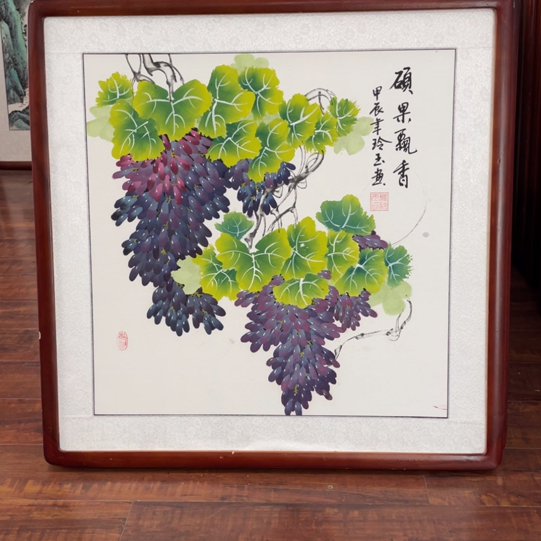 国画带框尺寸63*63厘米