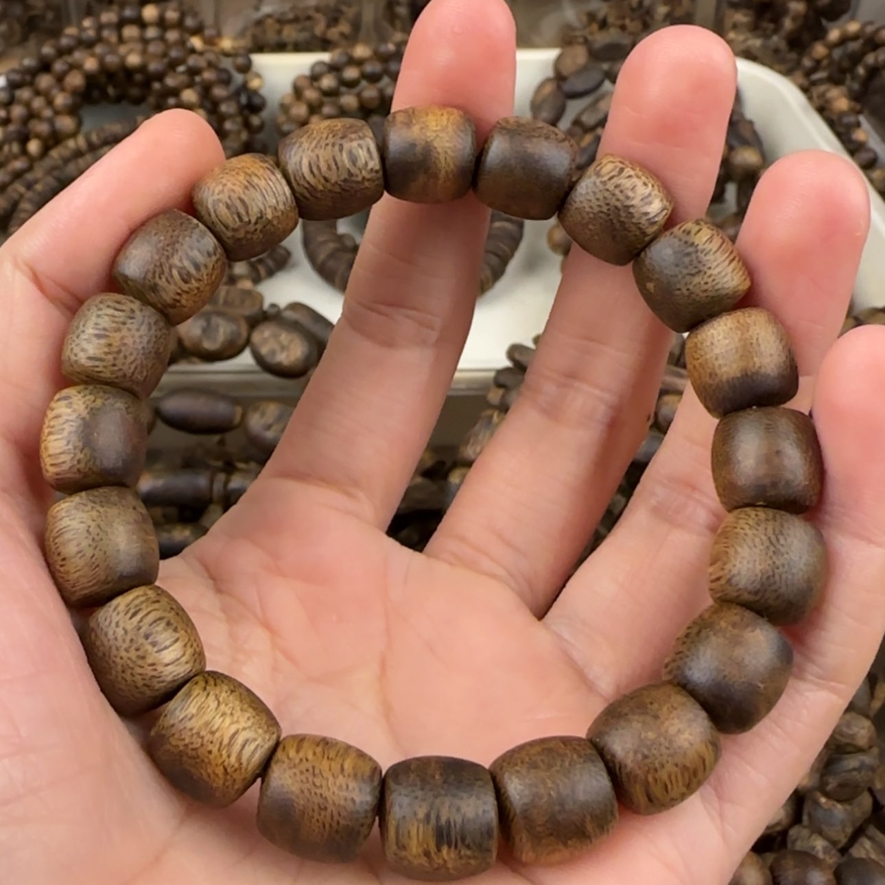 【闪购商品】沉香手串A****叶奇楠手串
