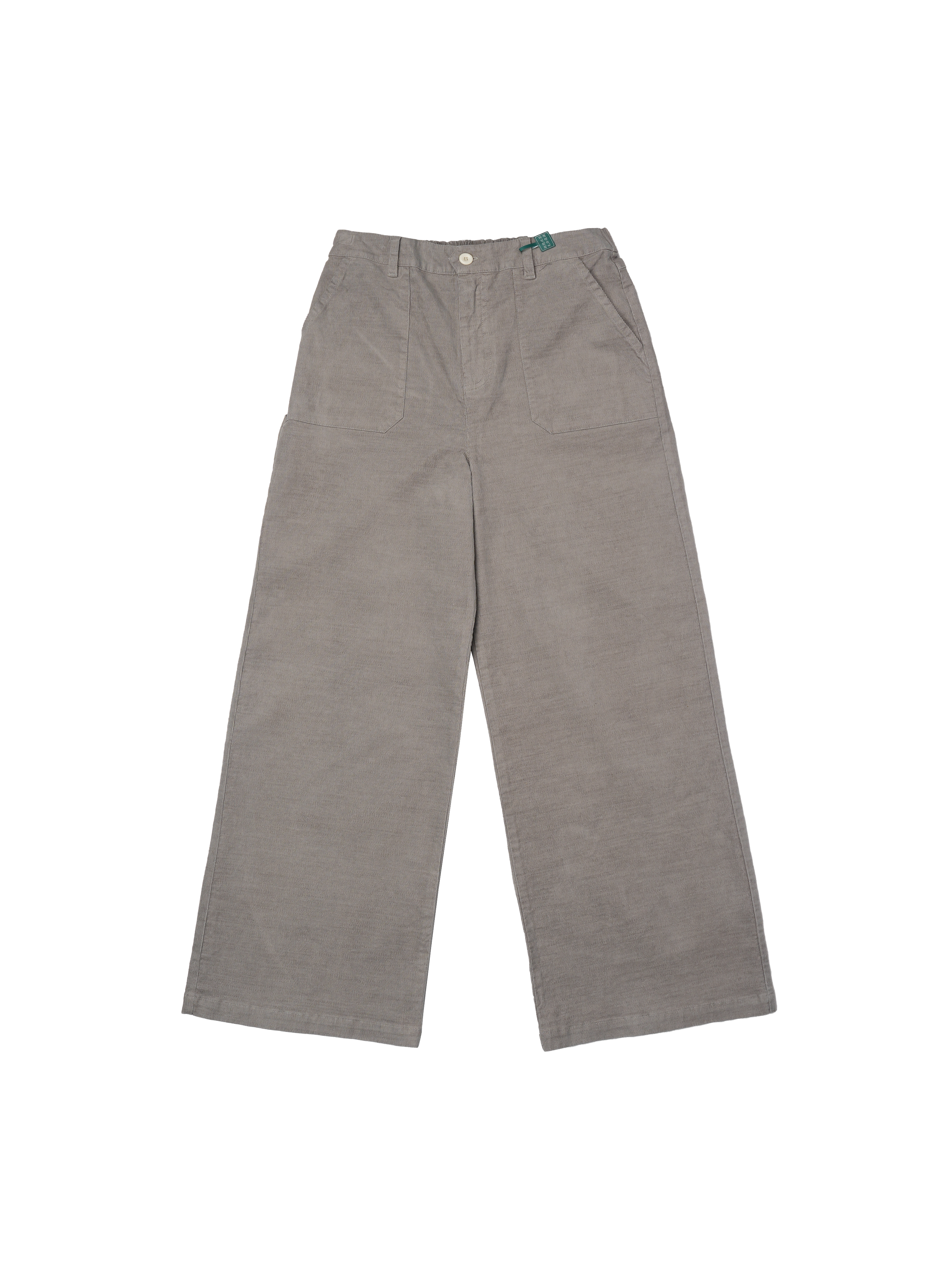 女式汉麻灯芯绒阔腿长裤      HF-W40206296