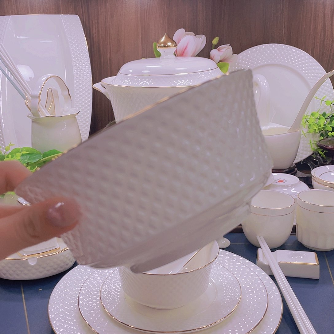 瓷永恒钻石5个面条碗