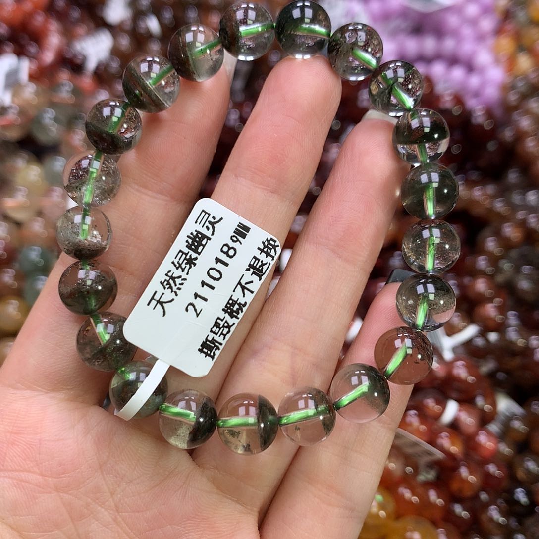 水晶手链未镶嵌，