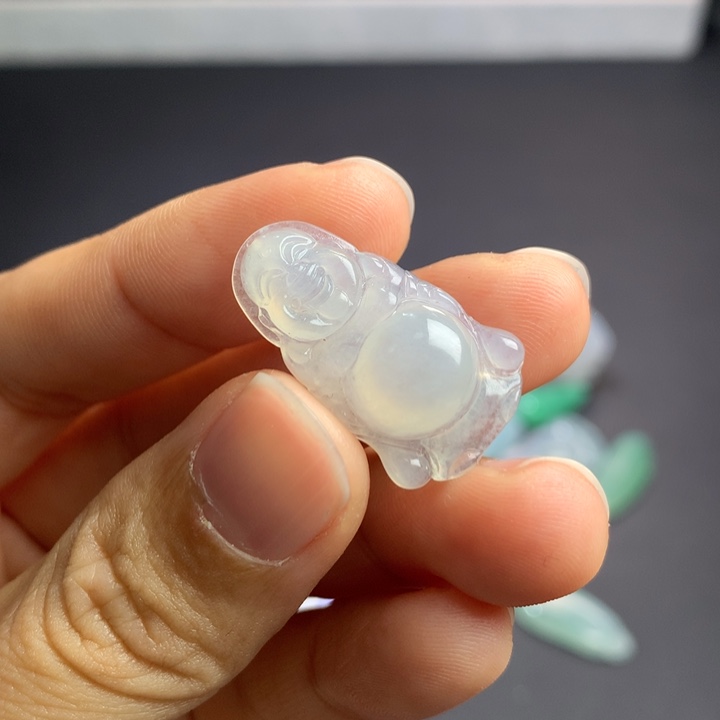 定制翡翠未镶嵌佛公