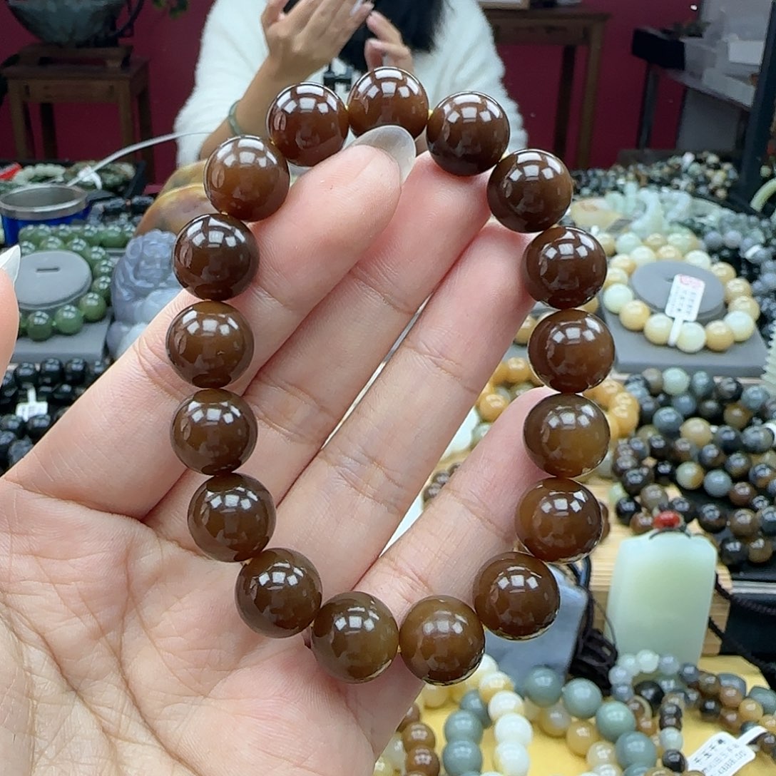 和田玉手链未镶嵌