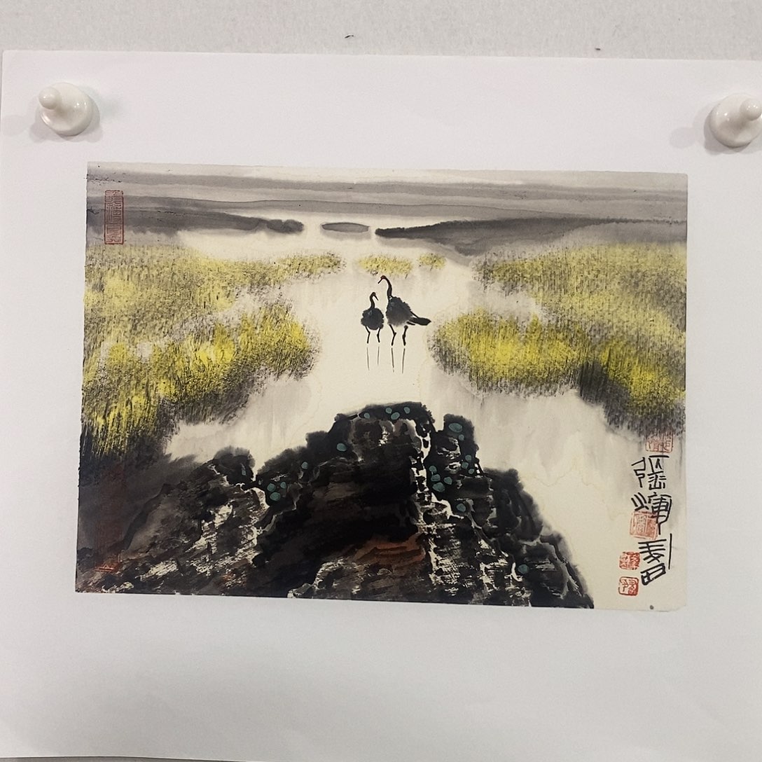 国画书画作品多次参加全国