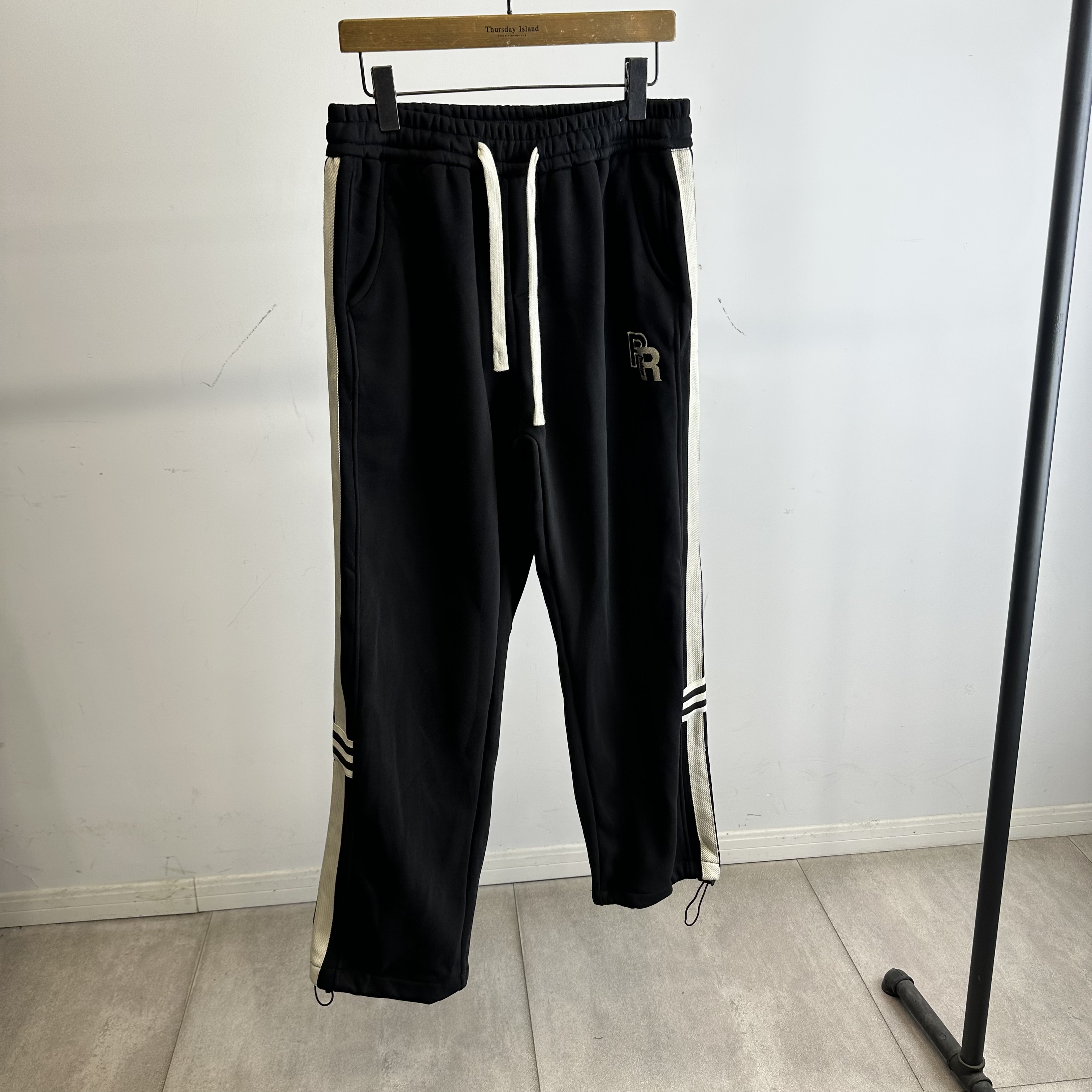 冬季加绒加厚弹力直筒长裤时尚休闲裤保暖运动裤3197