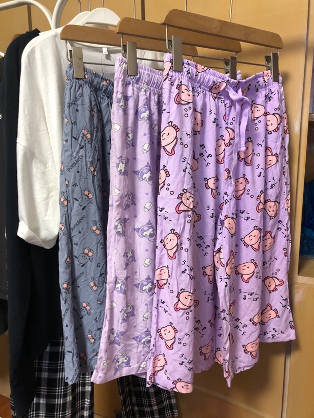 日单人棉遛弯家居7分裤！微次能接受入