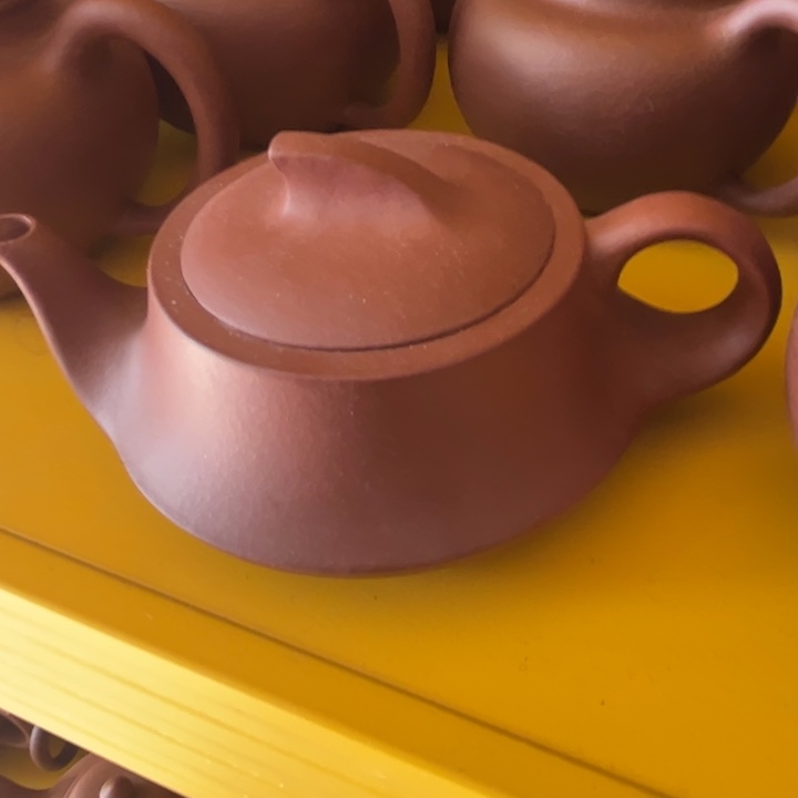 紫砂茶壶底槽青一帆风顺160cc