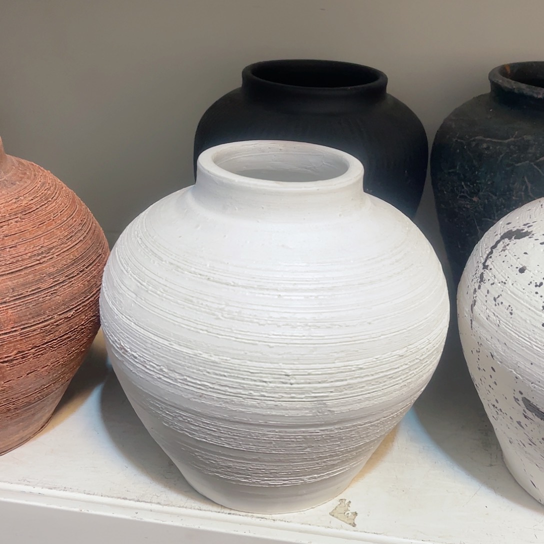 红陶无孔口径8高度20