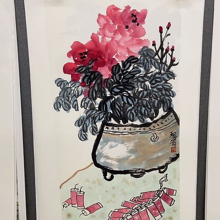 国画手寫手繪作品214