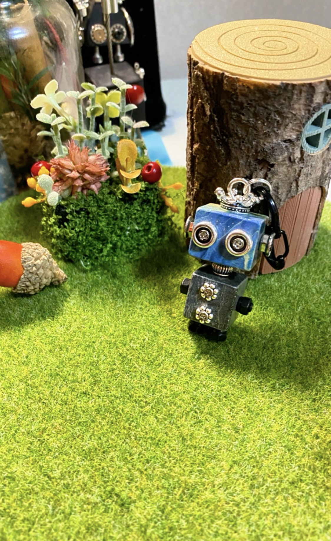 谢小械蒸汽朋克风挂件手工制作木制品车载挂件礼物纪念品