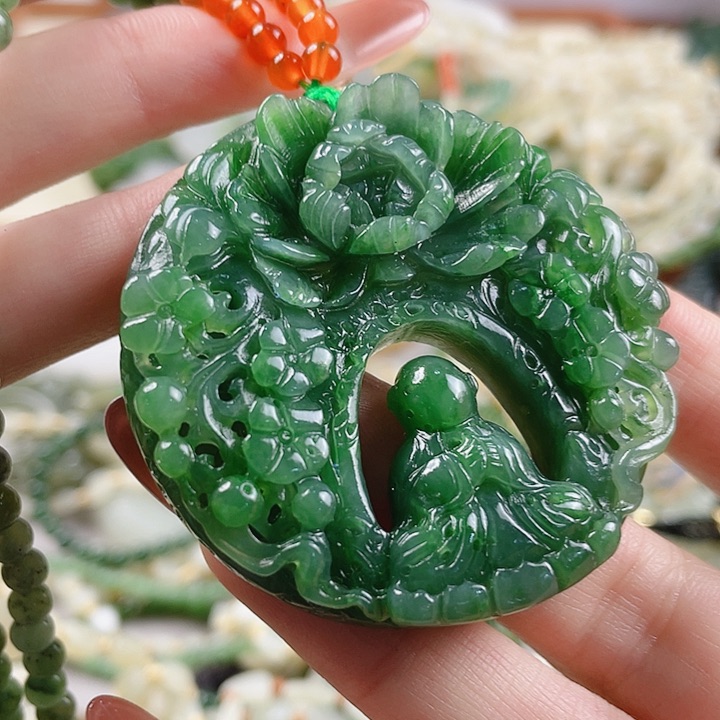 未镶嵌和田玉挂件