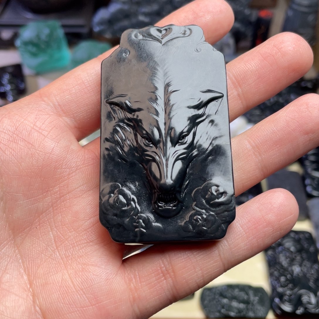 境***心和田玉未镶嵌挂件