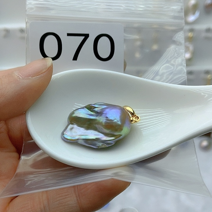 淡水珍珠颈饰银S925镶嵌