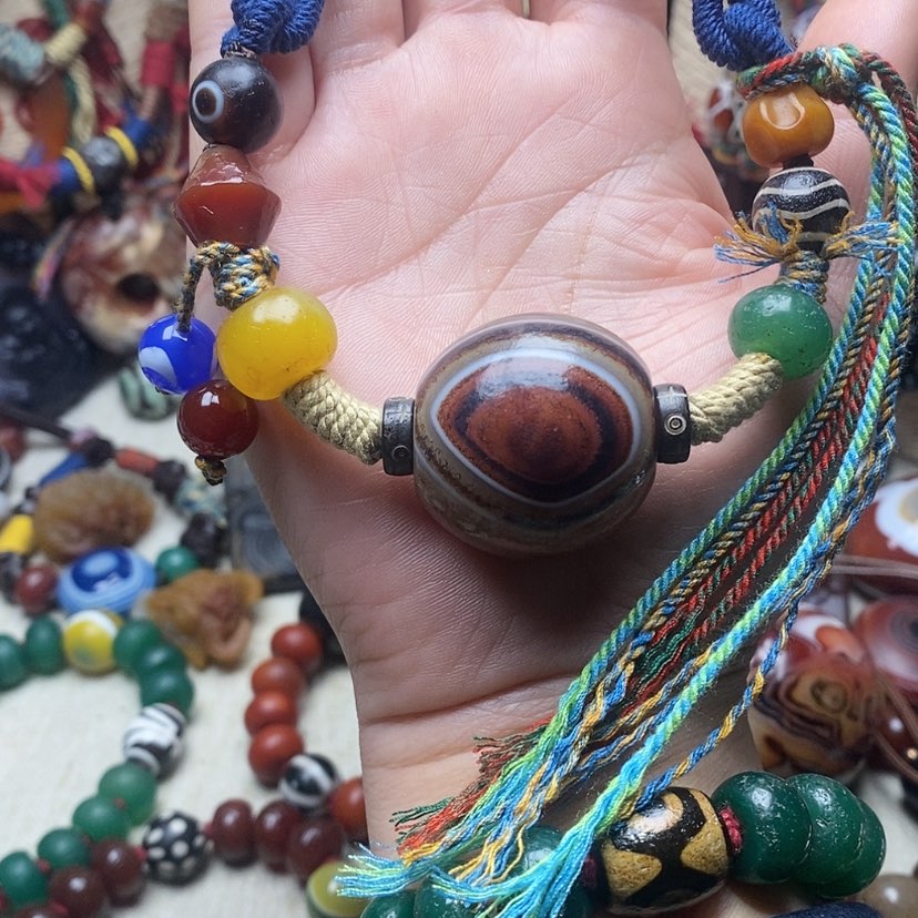 【闪购商品】玛瑙/玉髓颈饰未镶嵌树