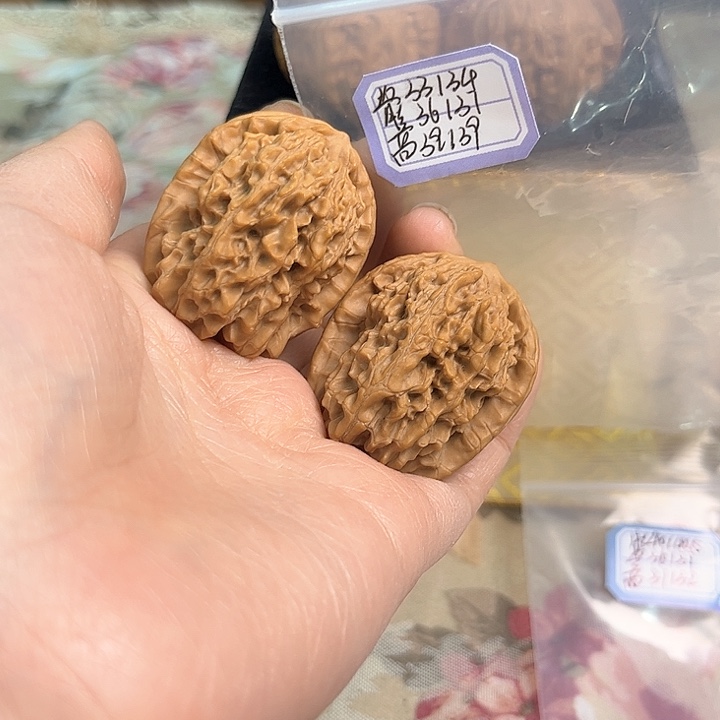 文玩核桃把件非嫁接马老四