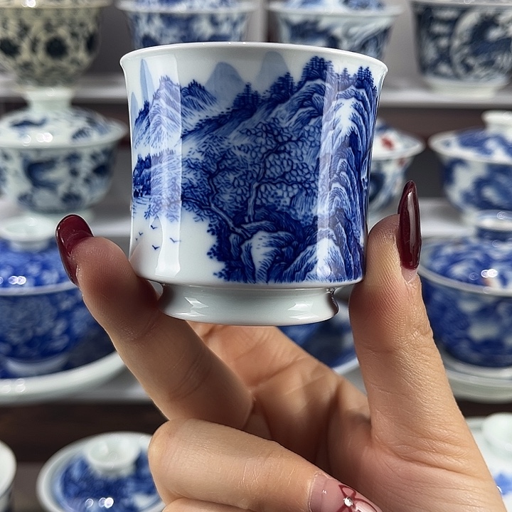景德镇溪山绘手工制作