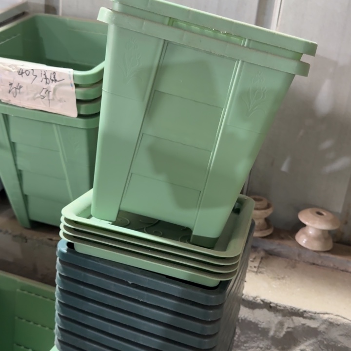 方22口径6个带托浅绿