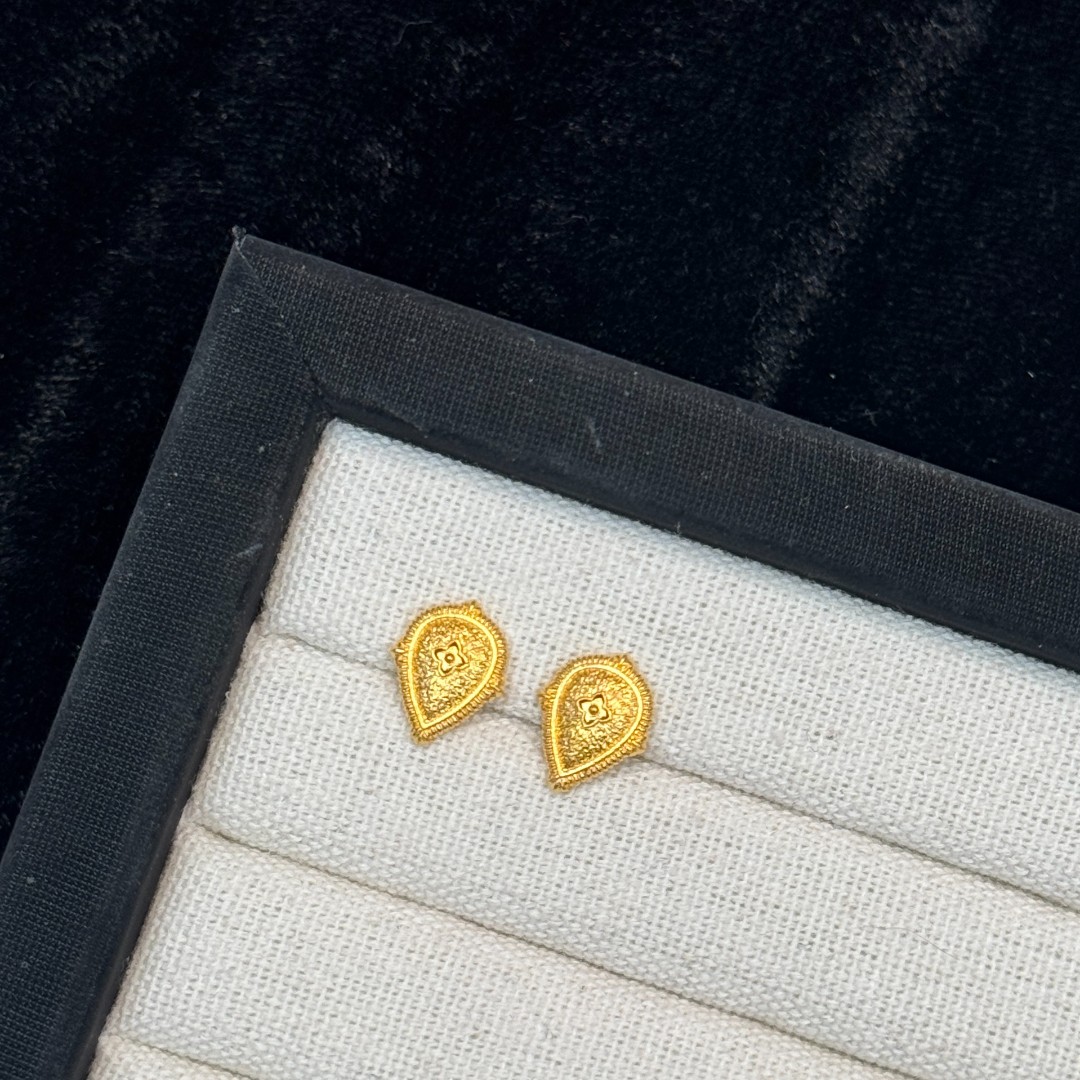 阿敏专属-Q【水滴耳钉】足金999耳钉