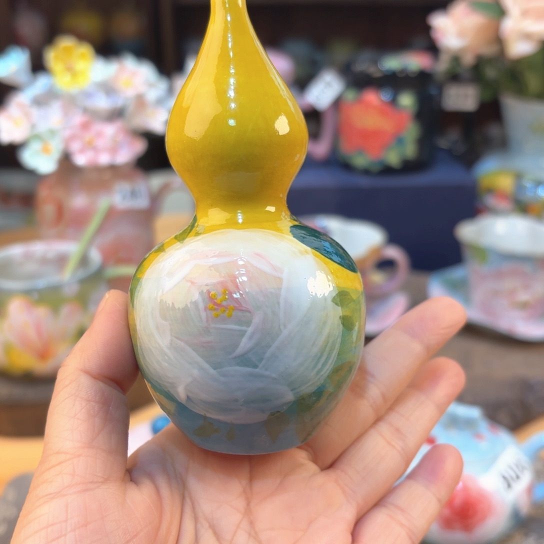 景德镇手绘高温釉下彩陶瓷茶具