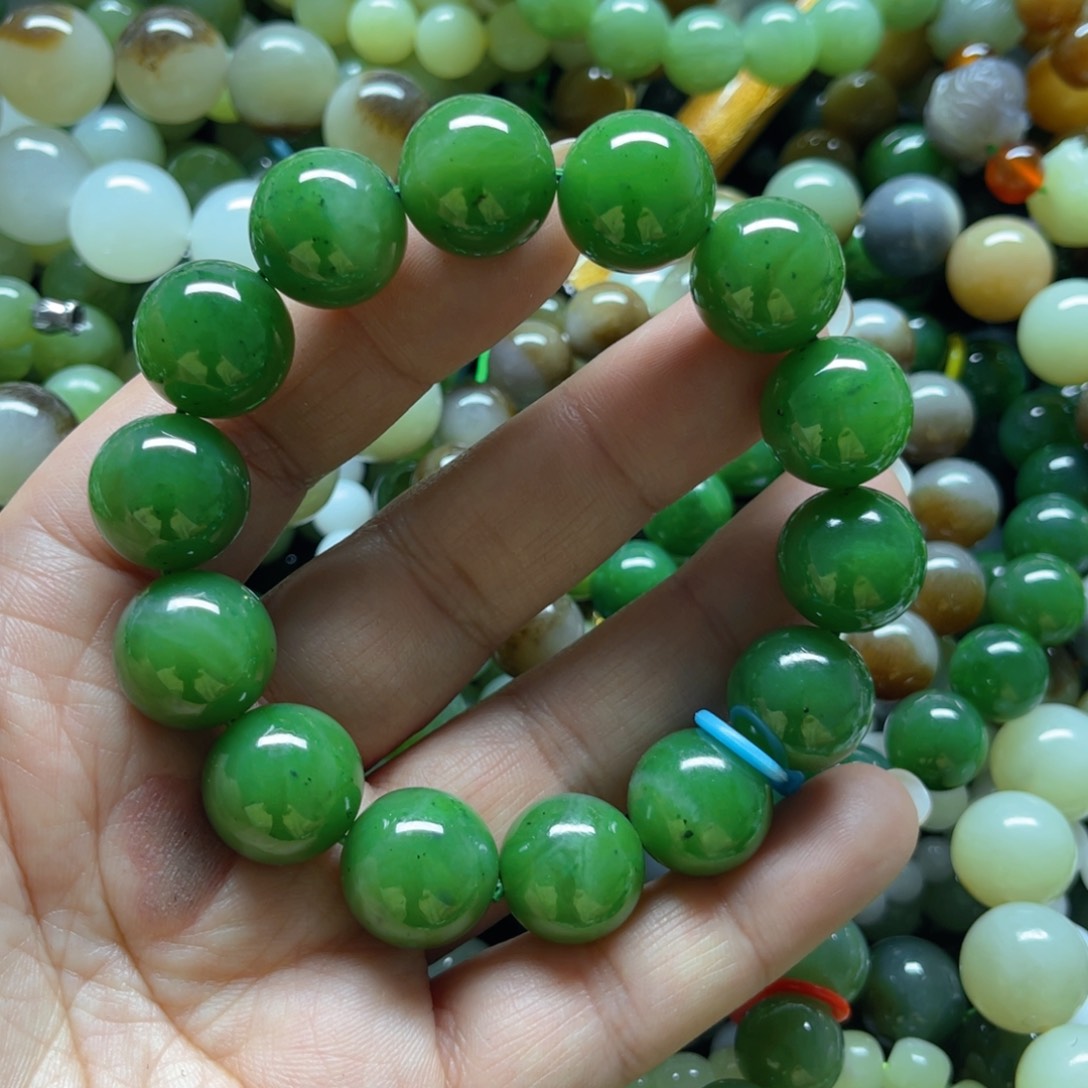 和田玉手链未镶嵌