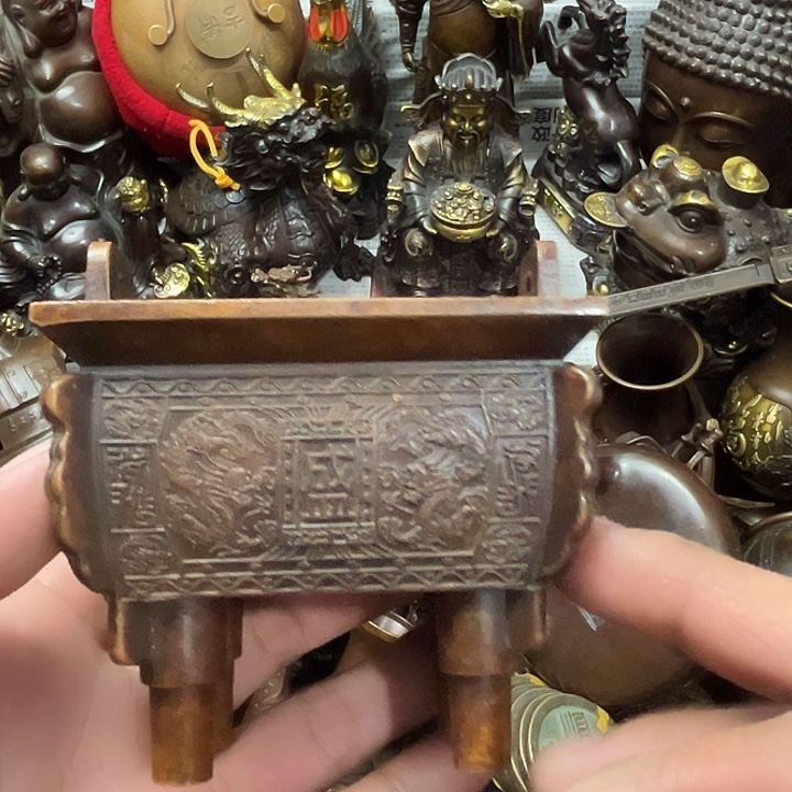 顺顺利利，铜器摆件