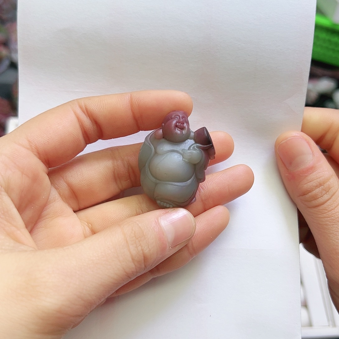 玛瑙/玉髓颈饰未镶嵌小*士盐源玛瑙定制