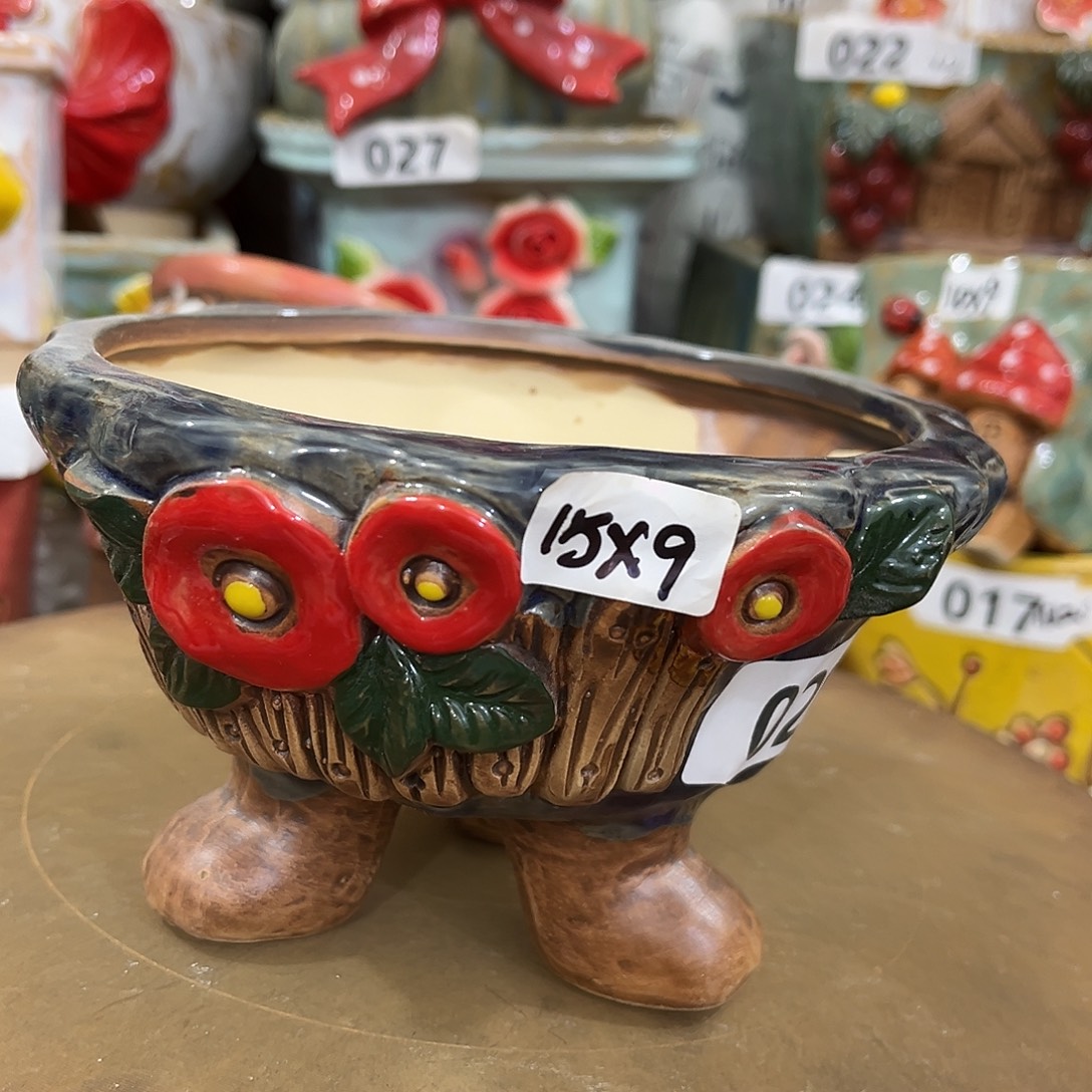 粗陶多肉花盆花盆