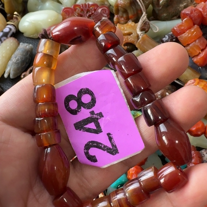 玛瑙/玉髓未镶嵌颈饰