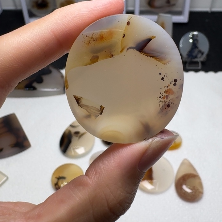 玛瑙/玉髓未镶嵌摆件