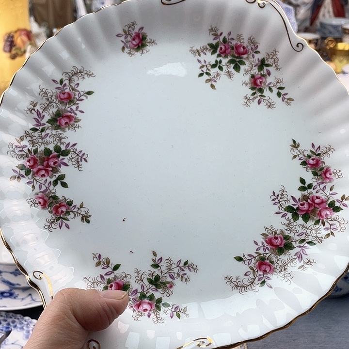 中古欧瓷瓷器小房子