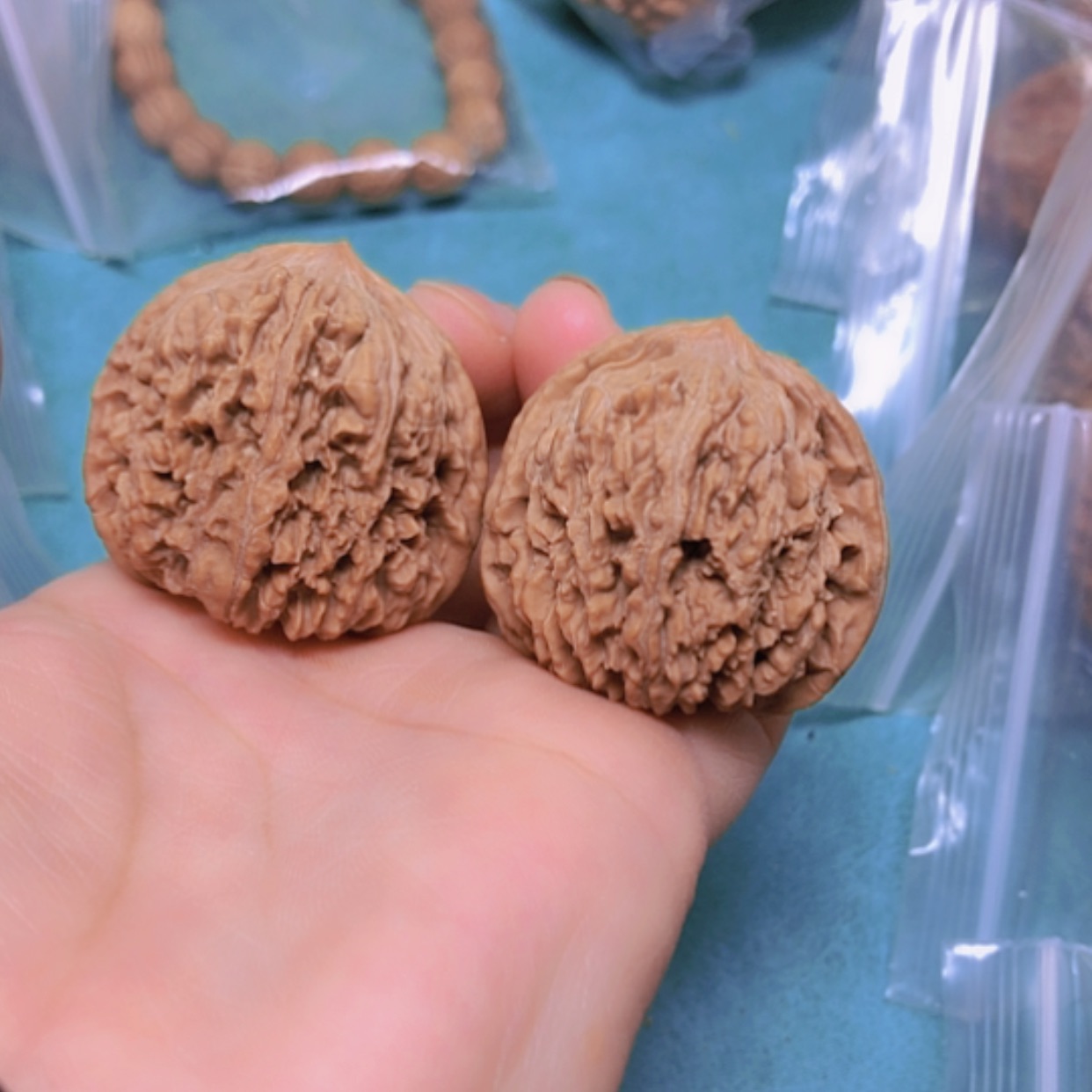 【闪购商品】摆件核桃37尺137狮子头修尖