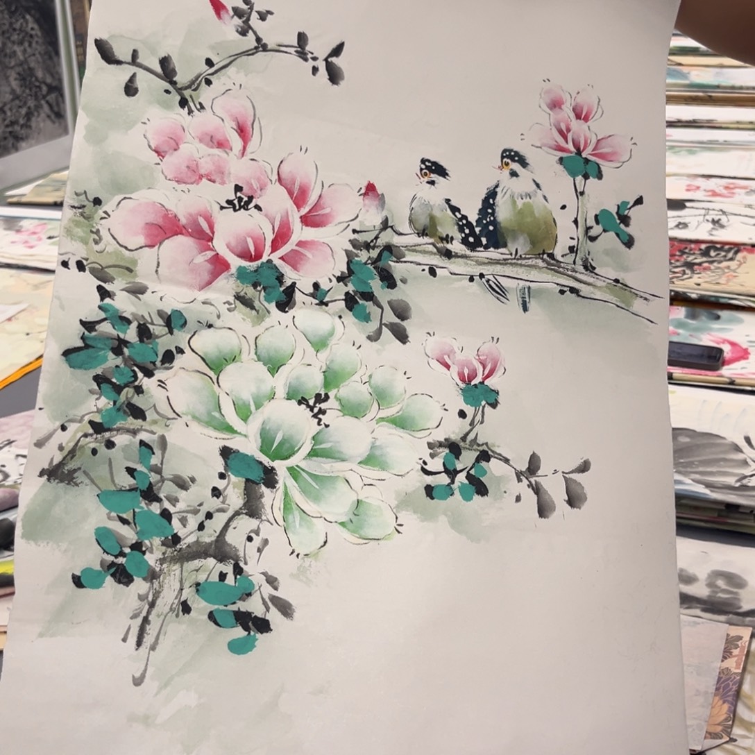 国画我们的目标是成为一个优秀的
