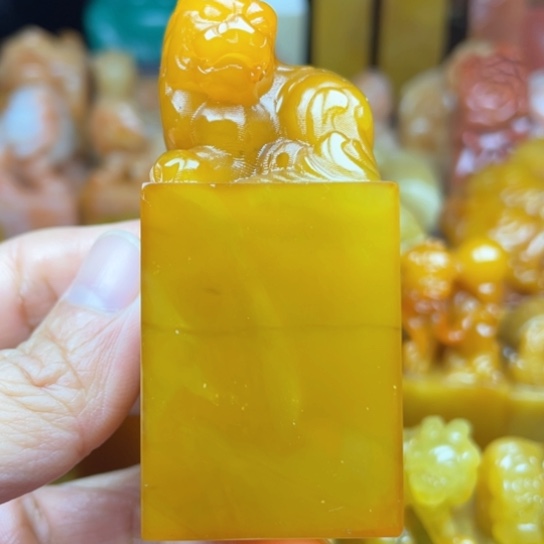 老挝石質地細膩光滑篆刻写字刀感十足