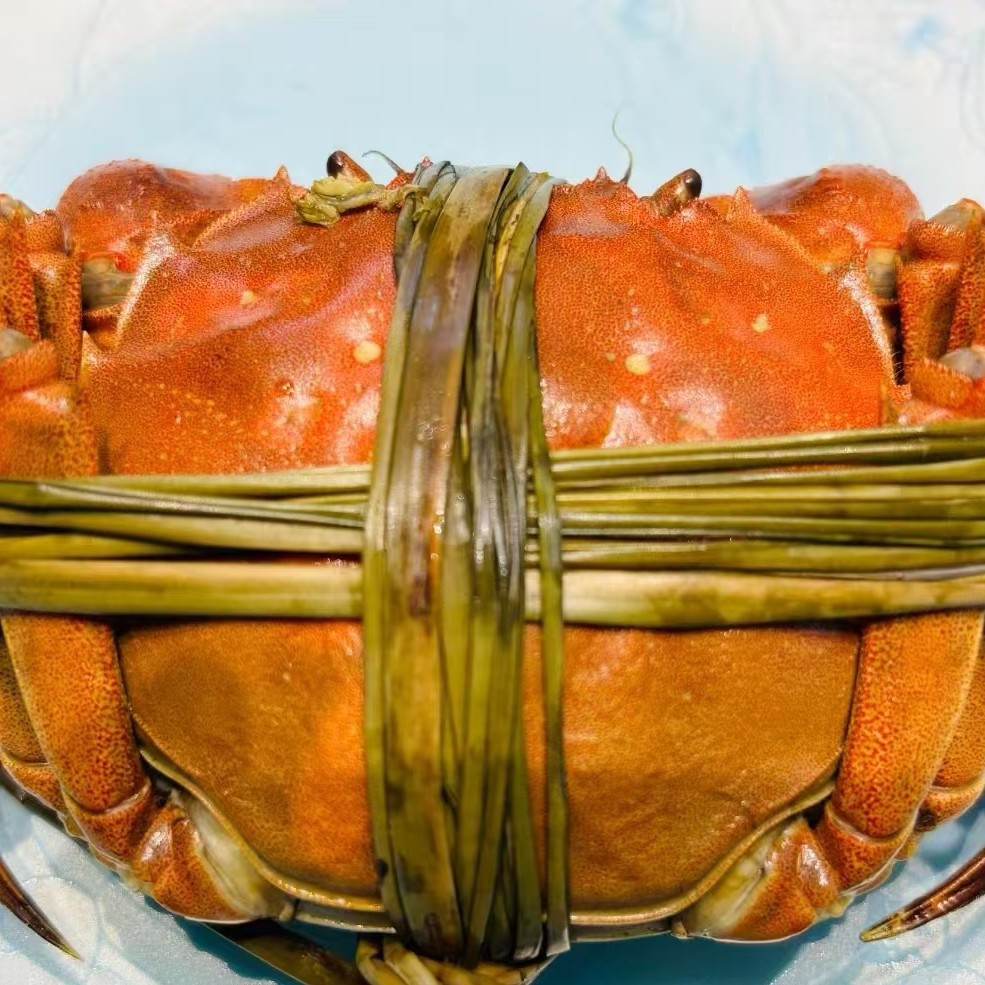 【活蟹】河蟹（母蟹3两半4-10只）（公蟹4两4-10只）送蟹醋