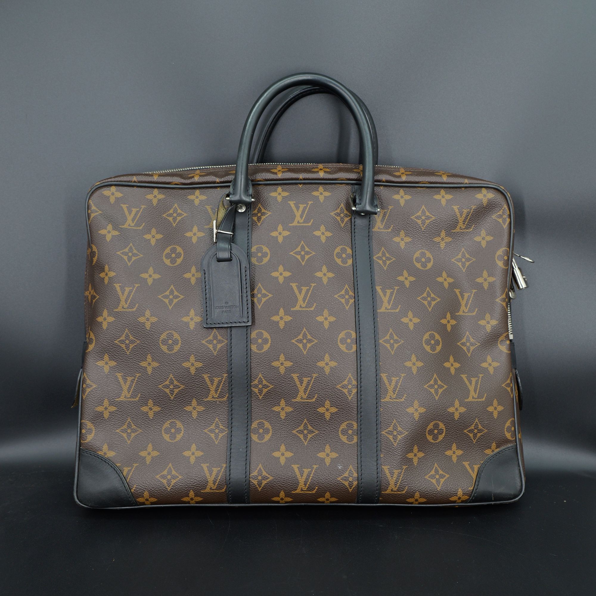 95新 LouisVuitton/路易威登 LV路易威登经典老花手提公文包