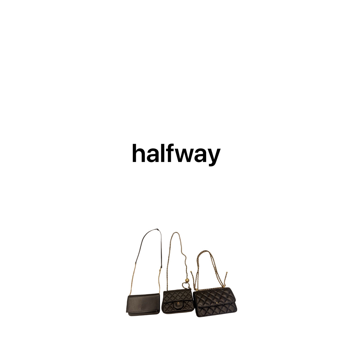 halfway 真皮 女包 高品质