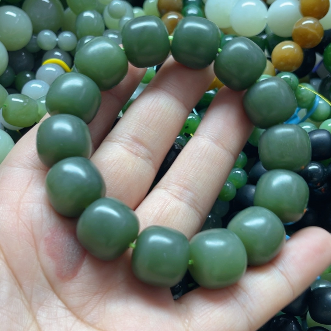 和田玉手链未镶嵌