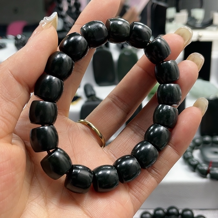 【闪购商品】和田玉（青玉）手串未镶嵌苶*