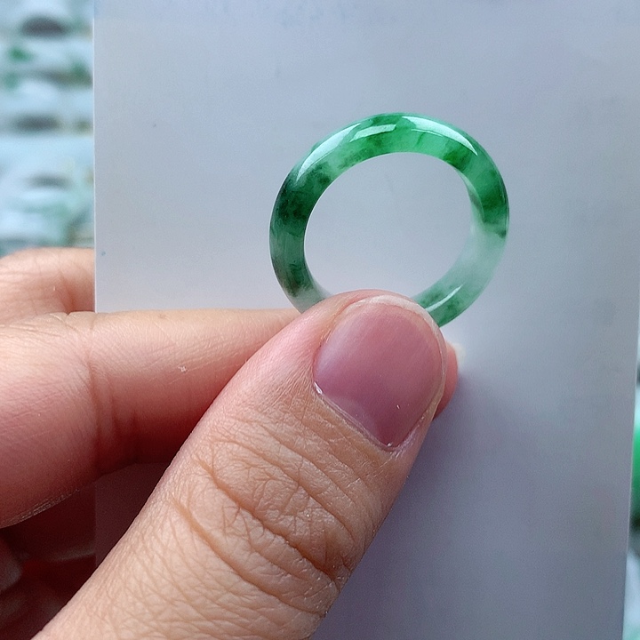 【闪购商品】未镶嵌戒指翡翠15号
