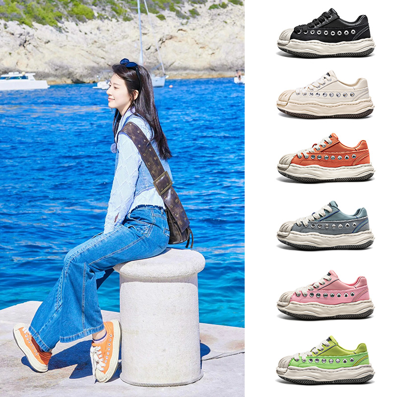 nautica/诺帝卡【赵昭仪】溶解鞋男女轻奢百搭透气高级感休闲厚底鞋