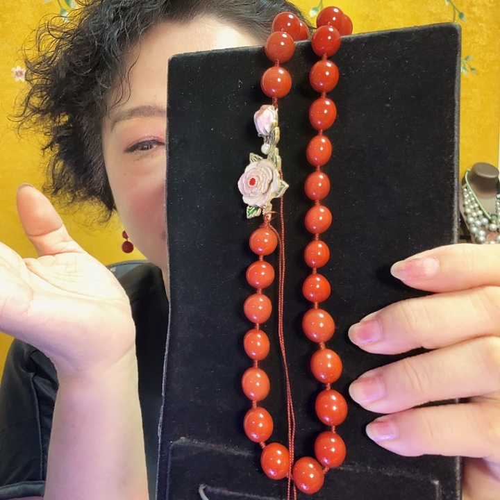 玛瑙/玉髓未镶嵌颈饰