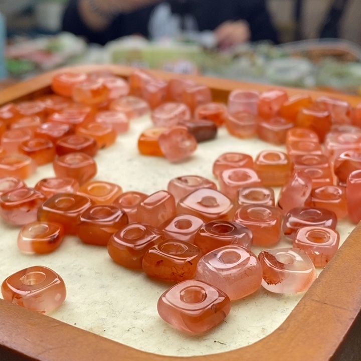 南红玛瑙未镶嵌手链拍一发一