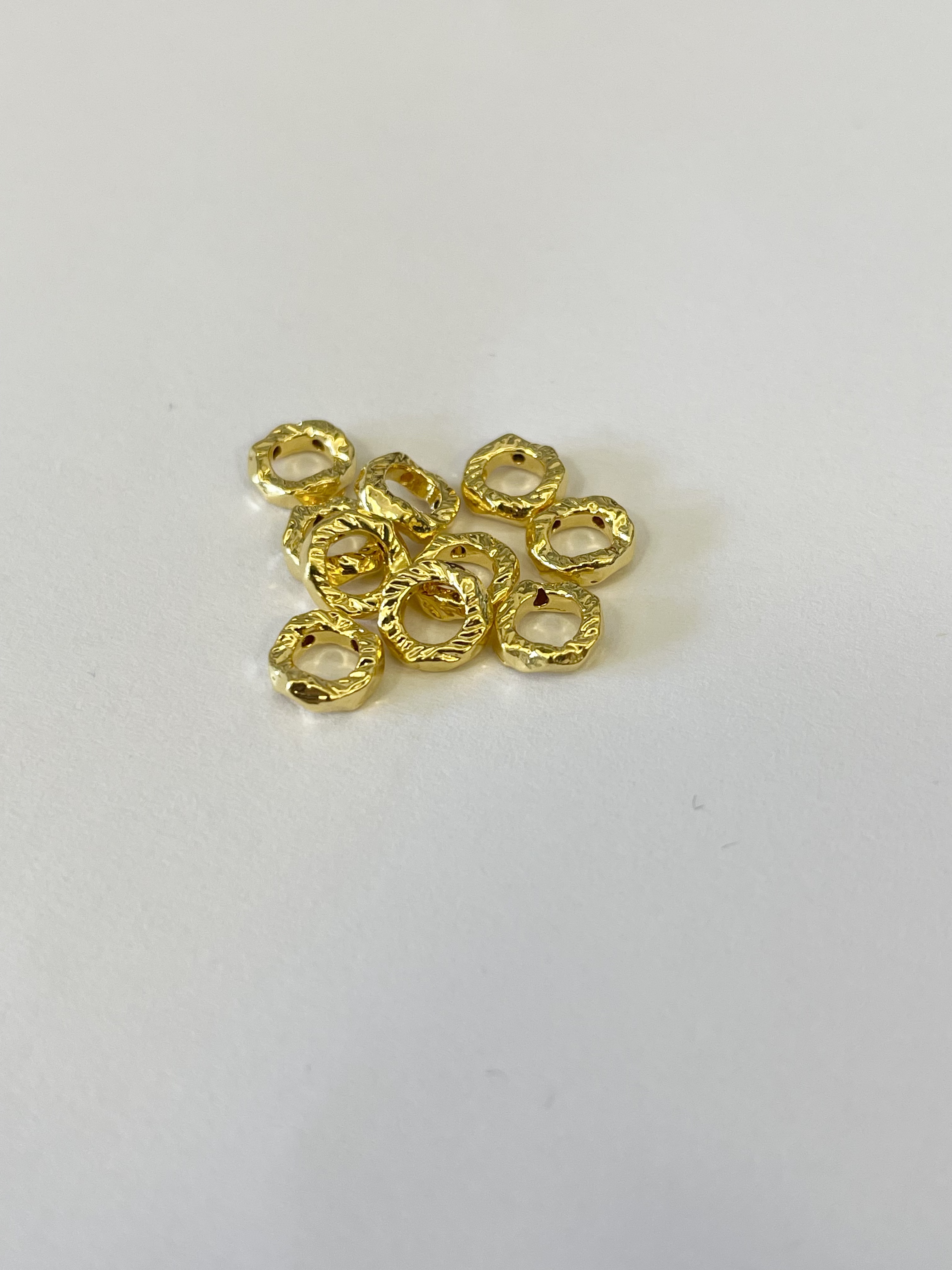 足金999卡6咪盘缠首饰配件(10颗一组) DP1717