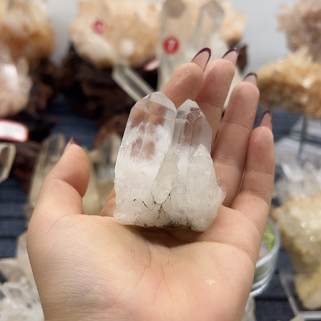 向***6银S925镶嵌水晶珠宝半成品