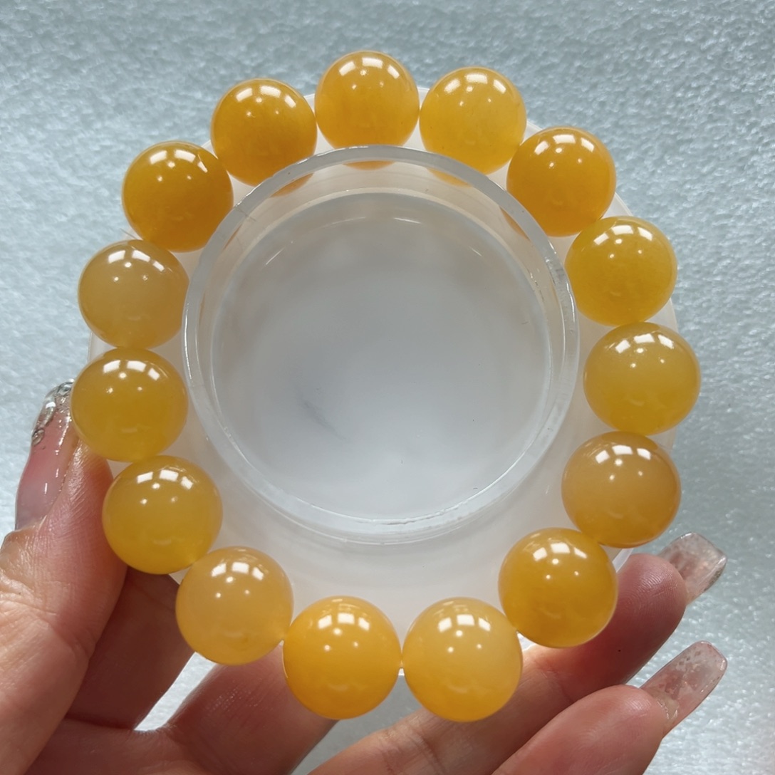 石英质玉手链未镶嵌新****家+昕昕14