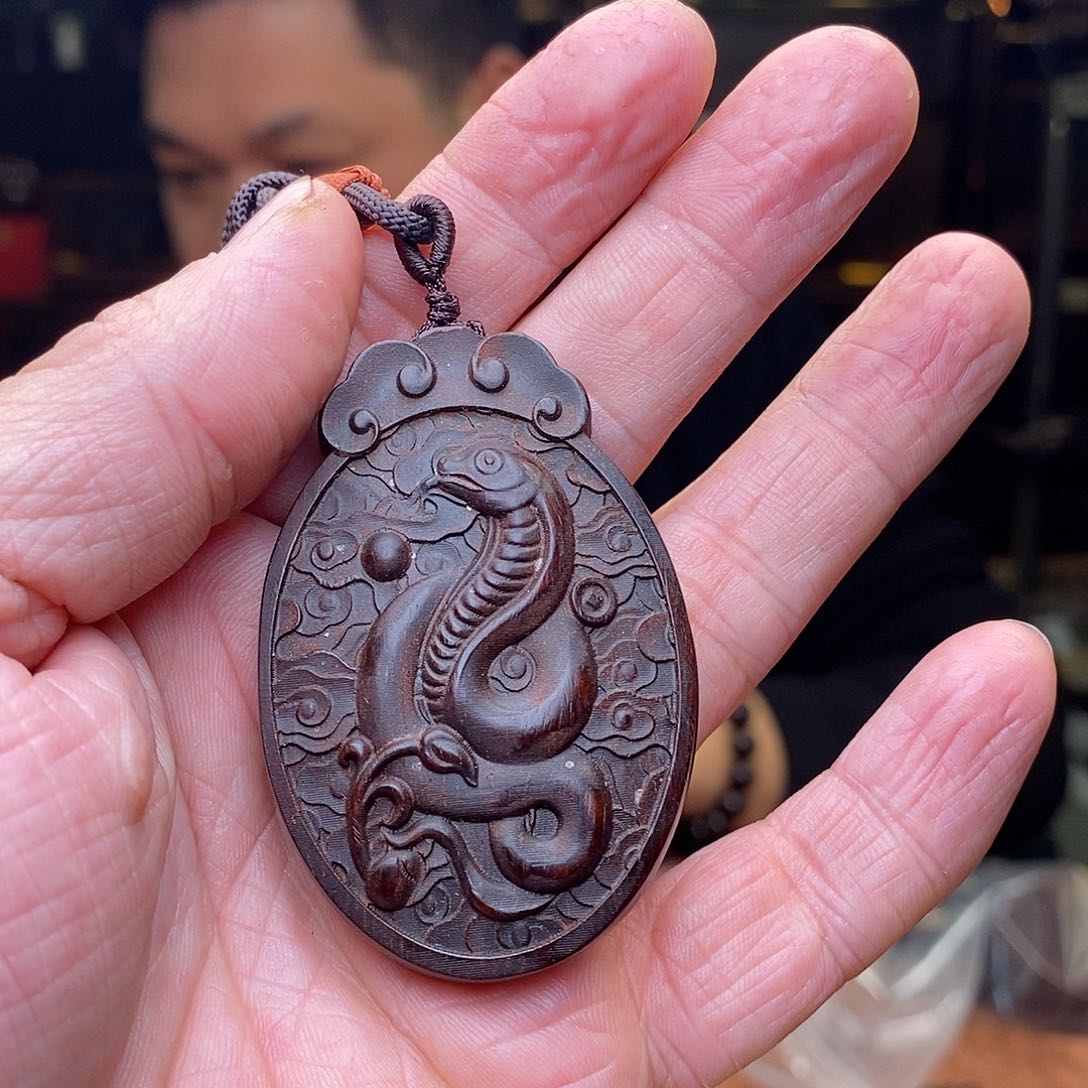 檀香紫檀（小叶紫檀）吊坠?*许