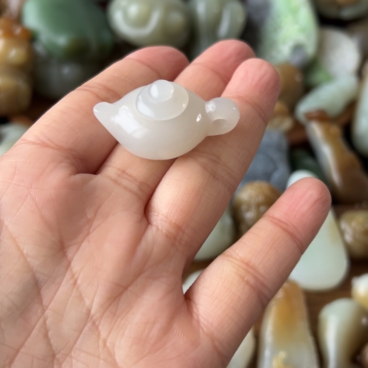 未镶嵌和田玉（糖玉）珠宝奇石廿*