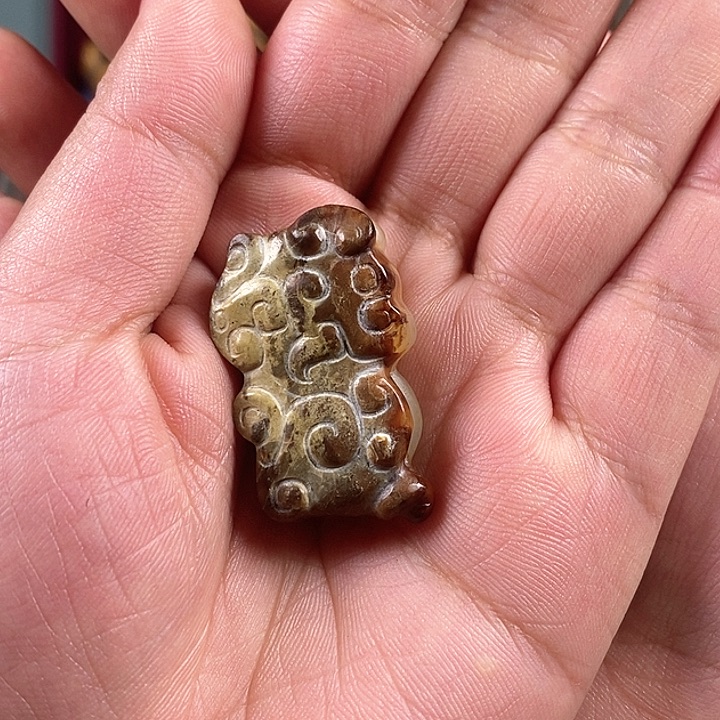 和田玉挂件未镶嵌