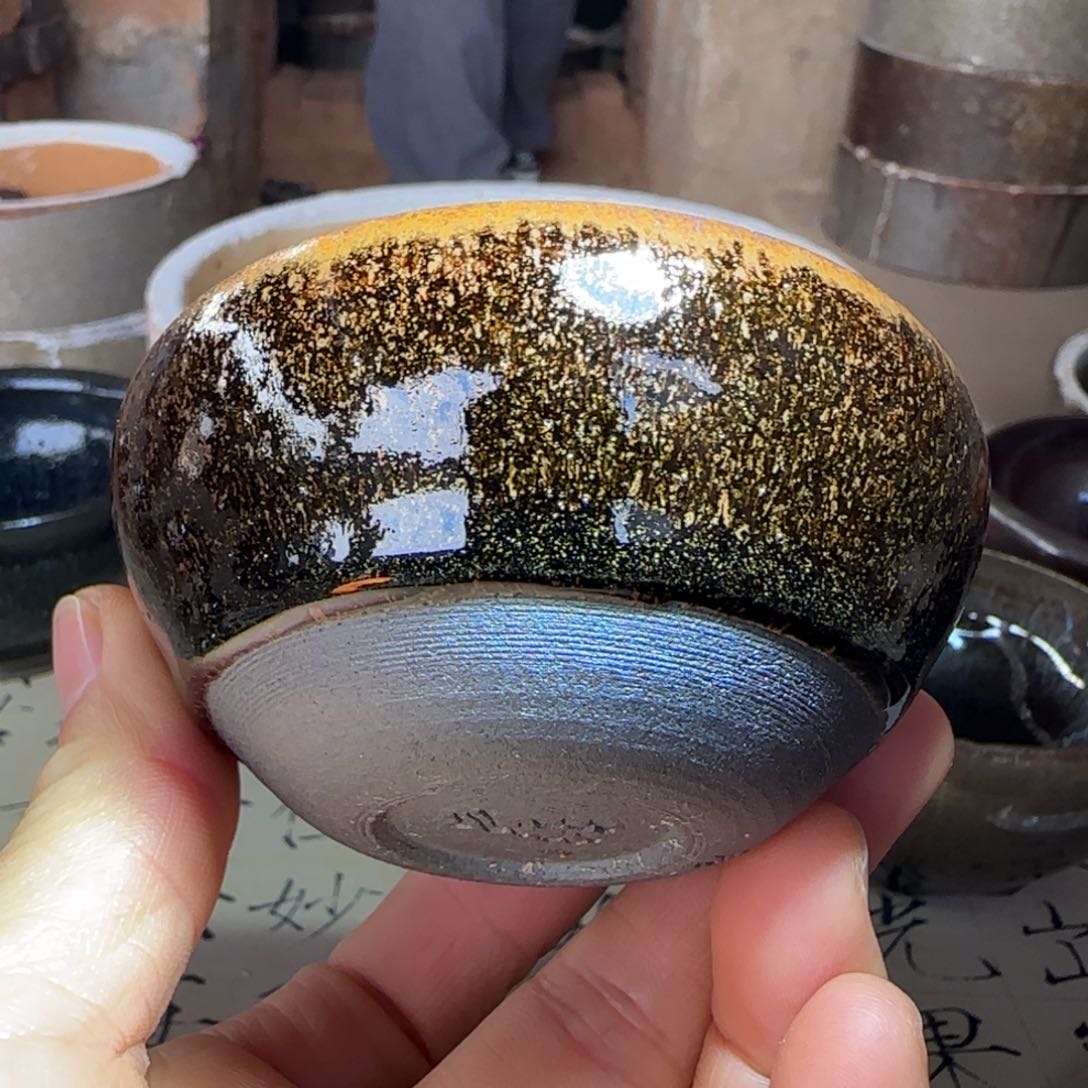 茶盏95 行云龙窑柴烧