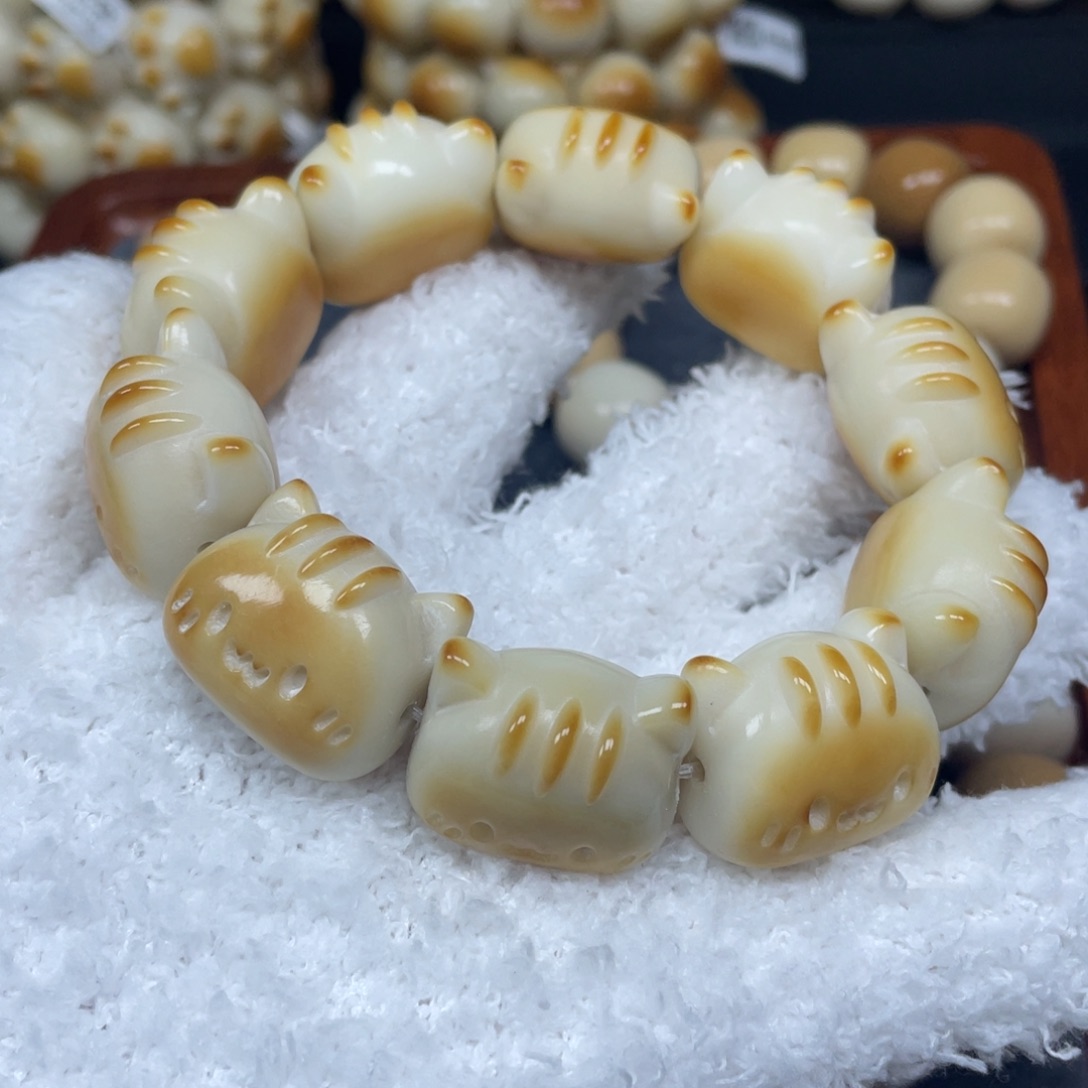 手串菩提根/象牙果12,12.2瑕法棍猫